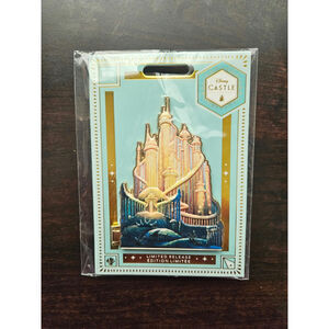 NEW Disney Castle Collection Pin Ariel Little Mermaid Limited Release Jumbo 8/10